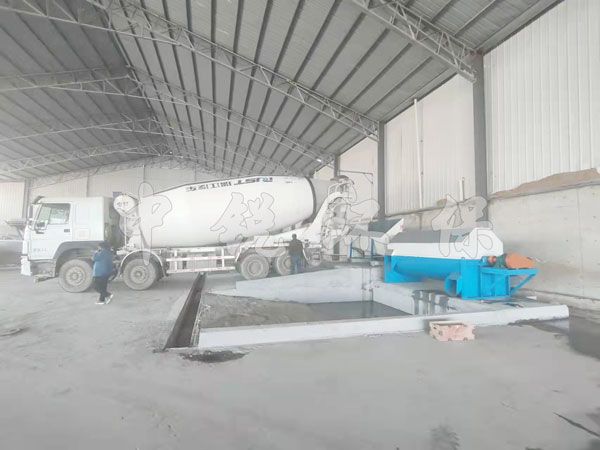 攪拌站砂石分離機工作原理介紹